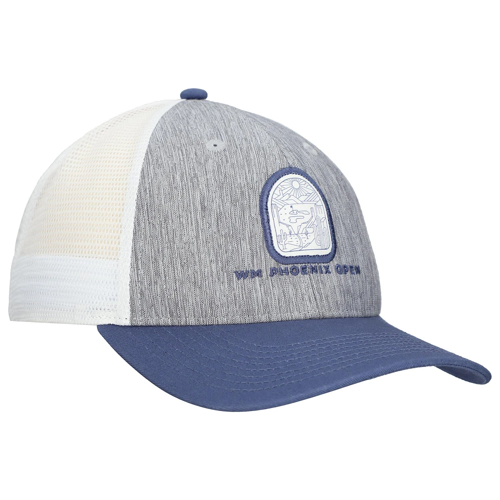Men's WM Phoenix Open  Ahead Heather Gray Brant Adjustable Hat