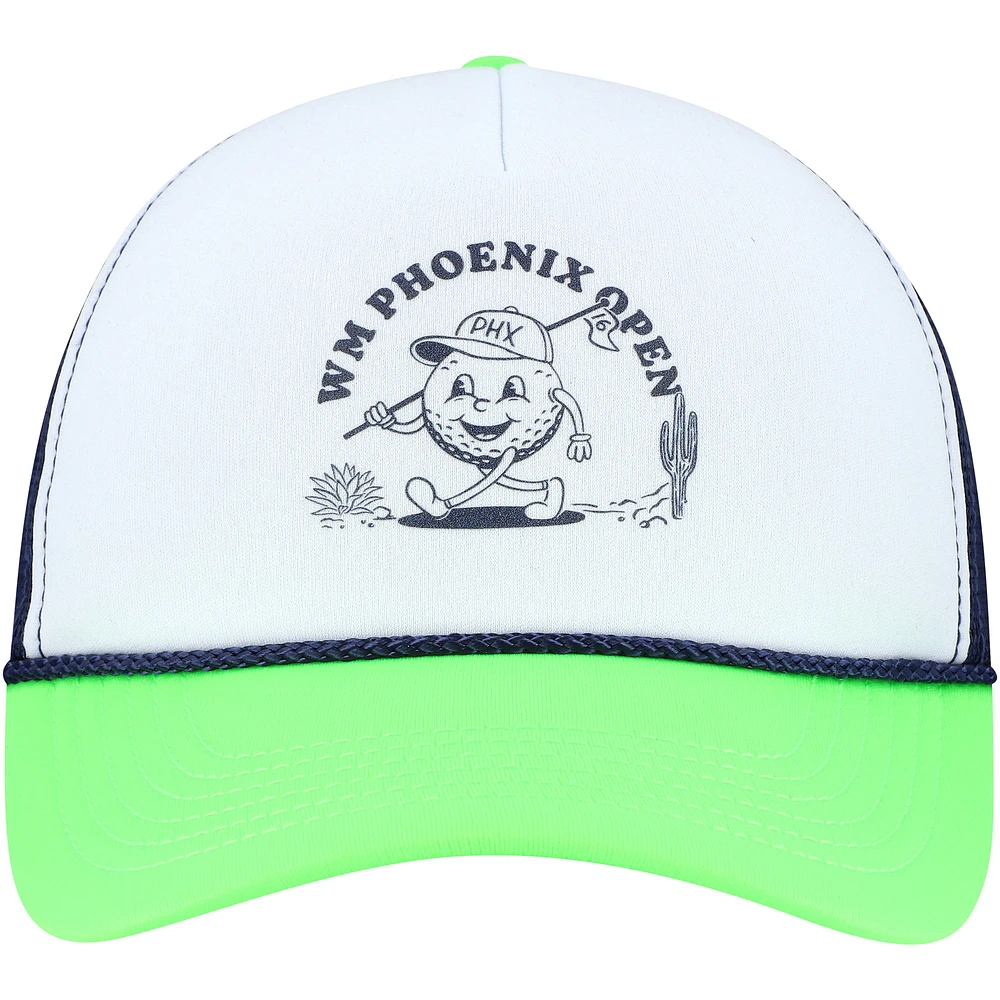 Unisex Ahead  White WM Phoenix Open Pipeline Rope Adjustable Hat