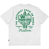 Unisex Malbon Golf  White 2025 WM Phoenix Open Cactus T-Shirt