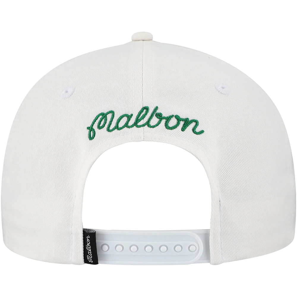 Unisex Malbon Golf  White WM Phoenix Open Cacti Buckets Adjustable Hat