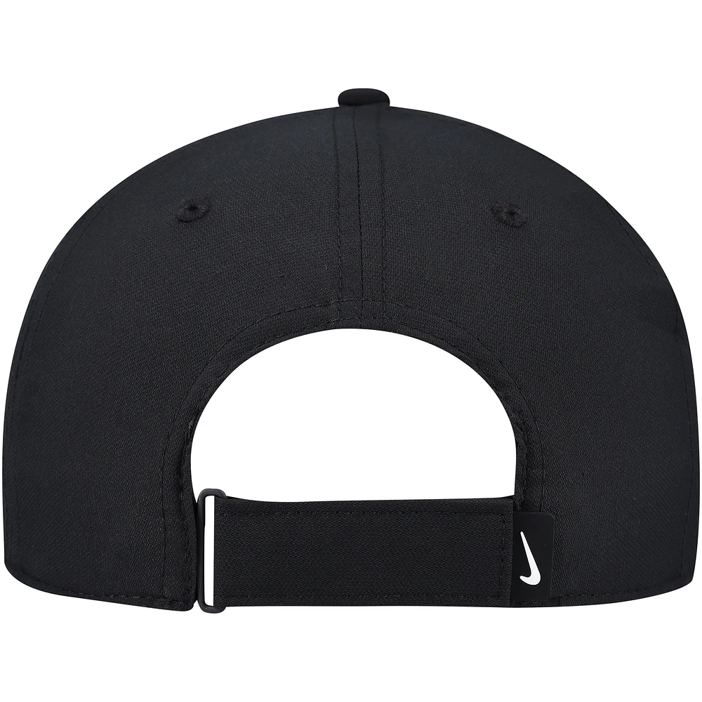 Unisex Nike  Black WM Phoenix Open Swoosh Club Performance Adjustable Hat