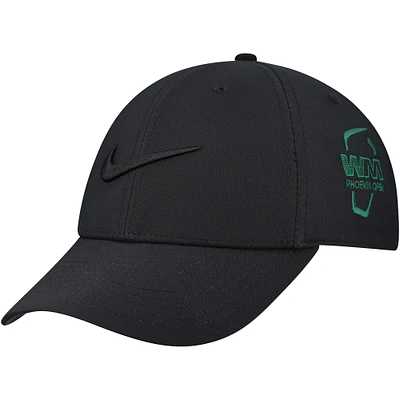 Unisex Nike  Black WM Phoenix Open Swoosh Club Performance Adjustable Hat