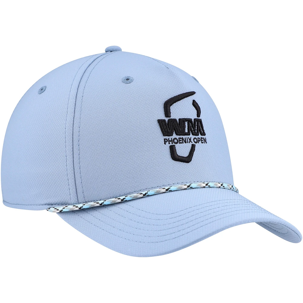 Unisex Ahead Light Blue WM Phoenix Open Alto Rope AeroSphere Tech Adjustable Hat