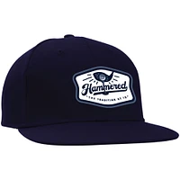 Unisex Ahead Navy WM Phoenix Open Hammered Fox Snapback Hat