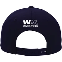 Unisex Ahead Navy WM Phoenix Open Hammered Fox Snapback Hat