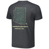 Unisex Flomotion Charcoal WM Phoenix Open Arizona T-Shirt