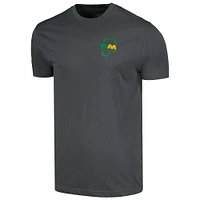 Unisex Flomotion Charcoal WM Phoenix Open TPC Scottsdale Topo T-Shirt