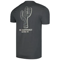 Unisex Flomotion Charcoal WM Phoenix Open TPC Scottsdale Topo T-Shirt