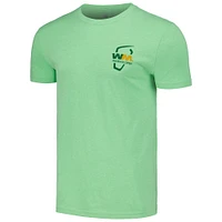 Unisex Flomotion Heather Green WM Phoenix Open Stuck on 16th T-Shirt