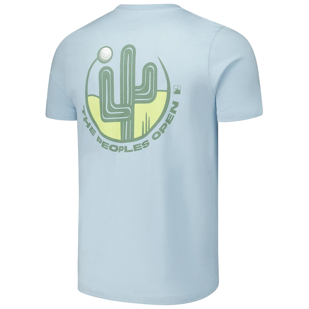 Unisex Flomotion Light Blue WM Phoenix Open The Desert T-Shirt