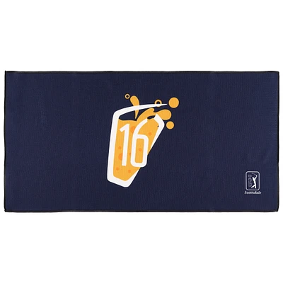 Serviette de golf en microfibre haute définition WM Phoenix Open 16" x 31,25" 16e boisson ultime