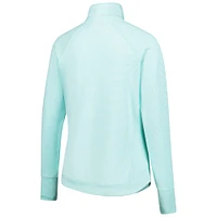 Women's Ahead  Green WM Phoenix Open Summerhill Half-Zip Top