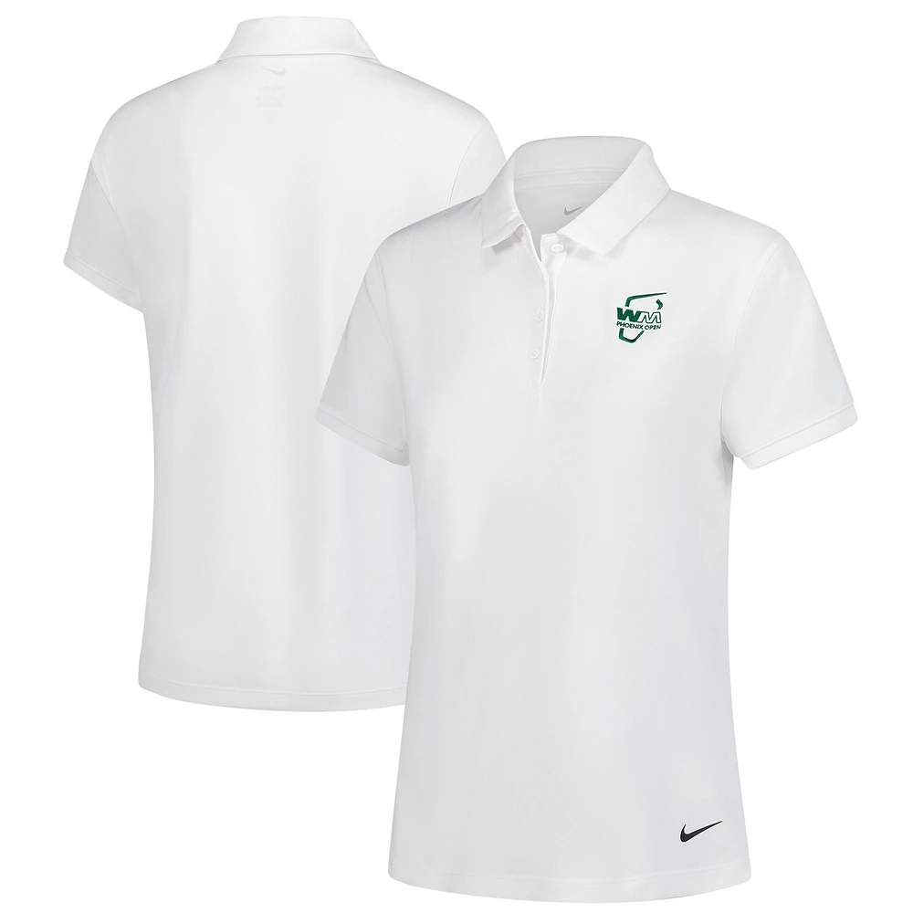 Polo Nike blanc WM Phoenix Open Victory Performance pour femme