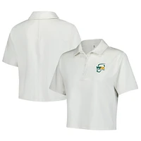 Polo blanc WM Phoenix Open Performance Drive Charm pour femme Under Armour