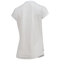 Women's adidas White WM Phoenix Open Essentials Raglan Polo