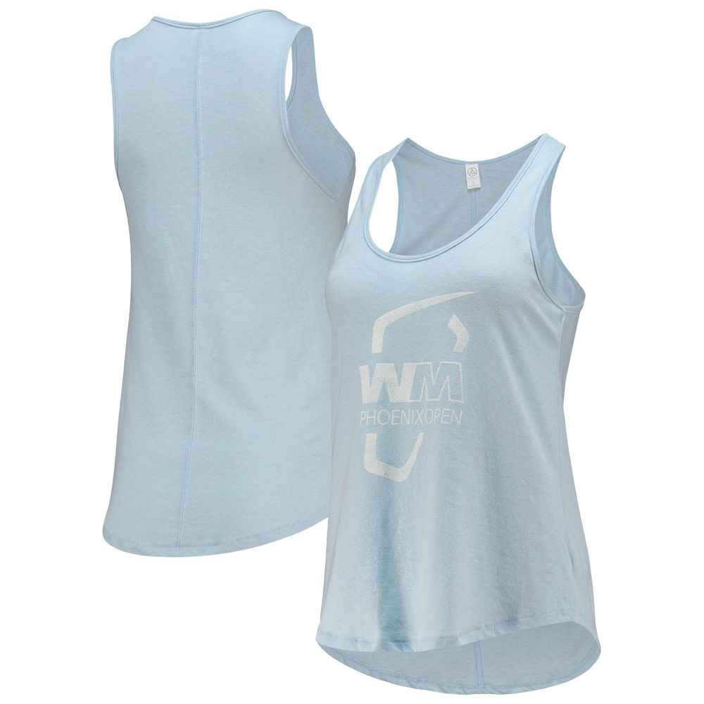 Women's Alternative Apparel Light Blue WM Phoenix Open Backstage Tank Top