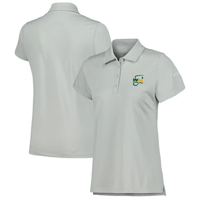 Women's Columbia Gray WM Phoenix Open Birdie Omni-Wick Polo