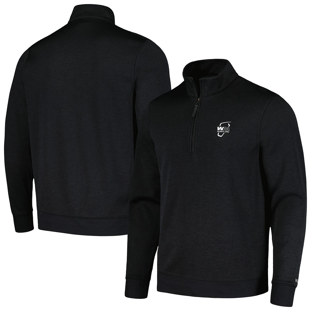 Women's Nike Black WM Phoenix Open Player Performance Half-Zip Top