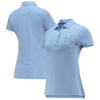 Women's Peter Millar Light Blue WM Phoenix Open Perfect Fit Polo