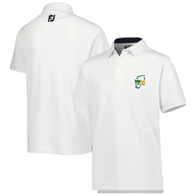 WM Phoenix Open FootJoy Youth Golf Polo - White