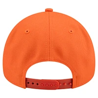Men's New Era  Orange WNBA Gear Core Logo A-Frame 9FORTY Adjustable Hat