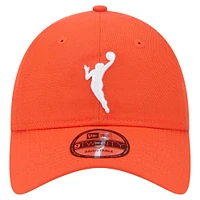 Men's New Era Orange WNBA Logo 9TWENTY Adjustable Hat