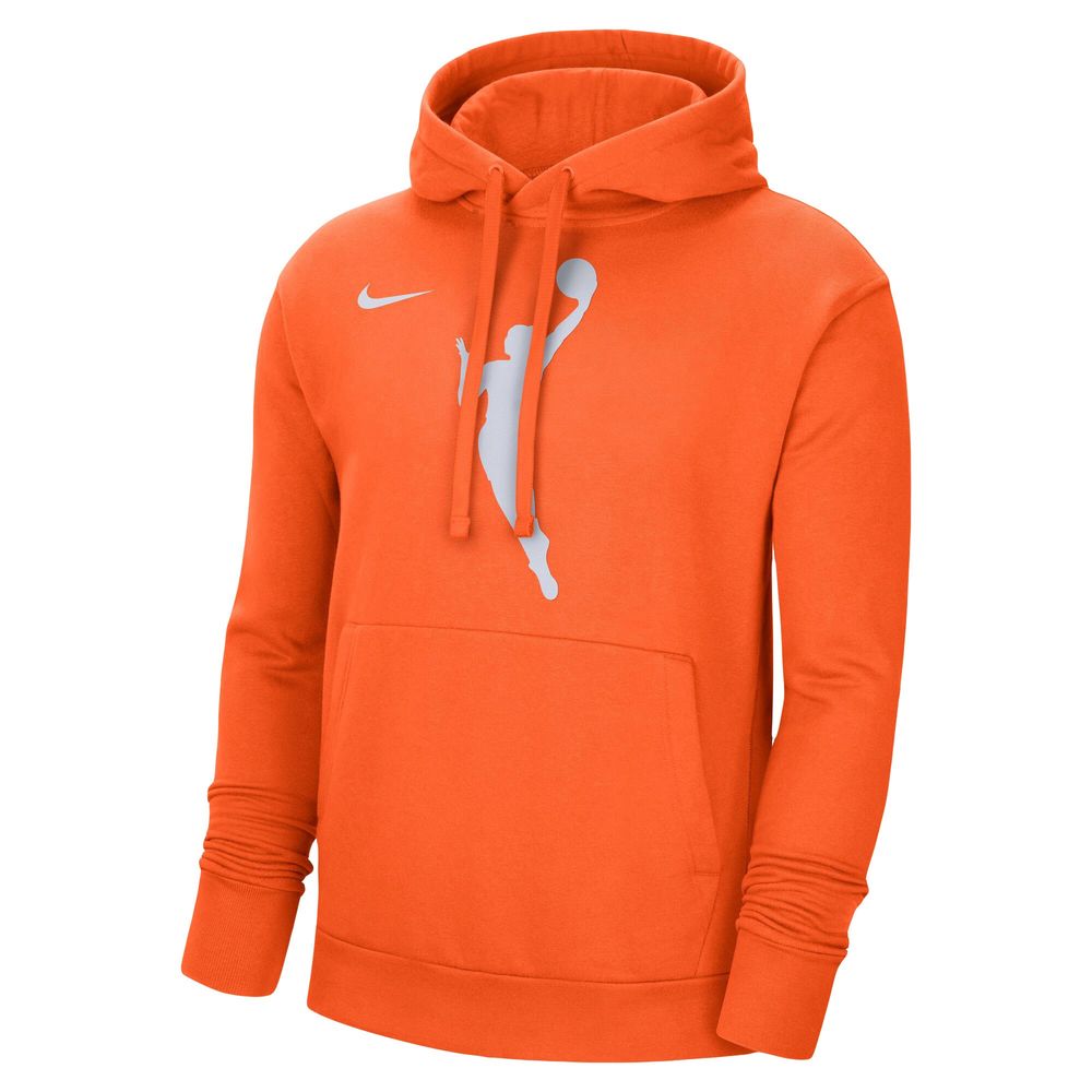 Men's Nike Orange WNBA Logowoman Pullover Hoodie
