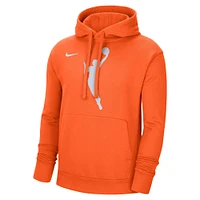 Men's Nike Orange WNBA Logowoman Pullover Hoodie