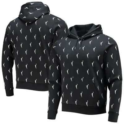 New York Yankees The Wild Collective Women's Perforated Logo Pullover  Sweatshirt - Black