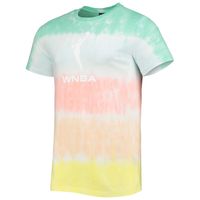 The Wild Collective Mint/Coral WNBA Logowoman Pride Tie-Dye T-Shirt