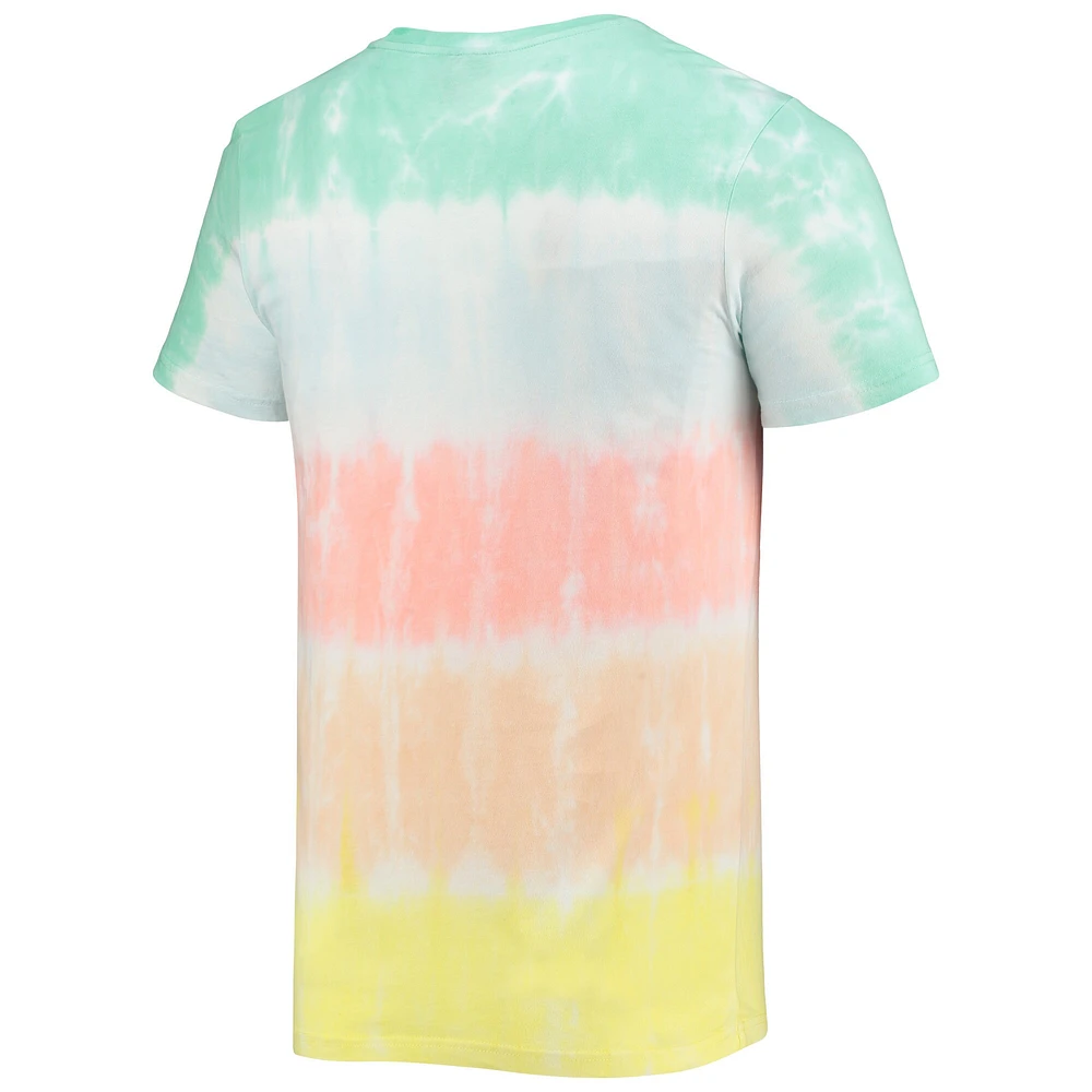 T-shirt The Wild Collective WNBA Logowoman Pride Tie-Dye menthe/corail