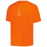 T-shirt unisexe Nike Orange WNBA Logowoman Premium Essential