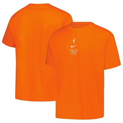 T-shirt unisexe Nike Orange WNBA Logowoman Premium Essential