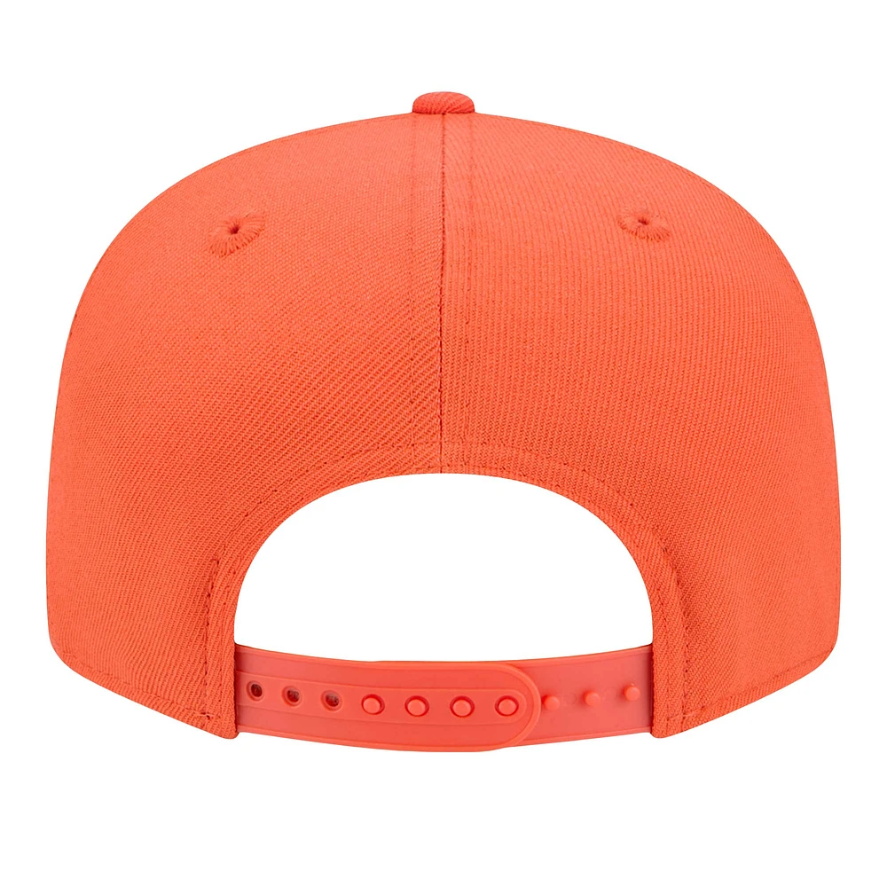 Unisex New Era Orange WNBA Gear Logo 9FIFTY Snapback Hat