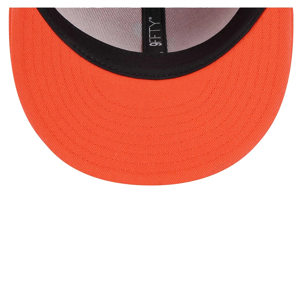 Unisex New Era Orange WNBA Gear Logo 9FIFTY Snapback Hat