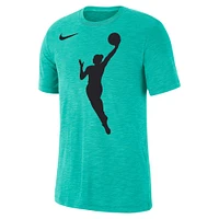 Unisex Nike Aqua WNBA Logowoman T-Shirt