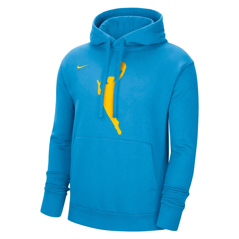 Sweat à capuche unisexe Nike WNBA Logowoman Team 13 bleu