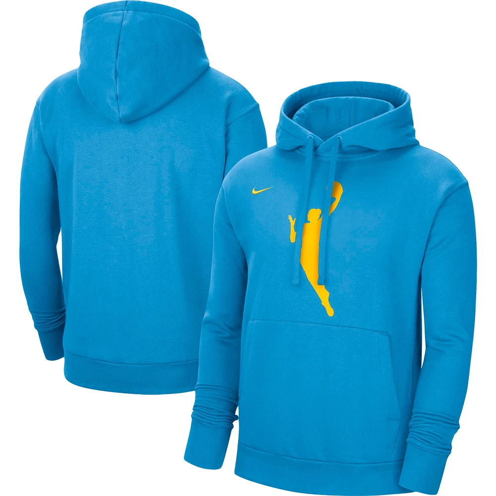 Sweat à capuche unisexe Nike WNBA Logowoman Team 13 bleu