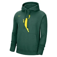 Sweat à capuche unisexe Nike Hunter Green WNBA Logowoman Team 13