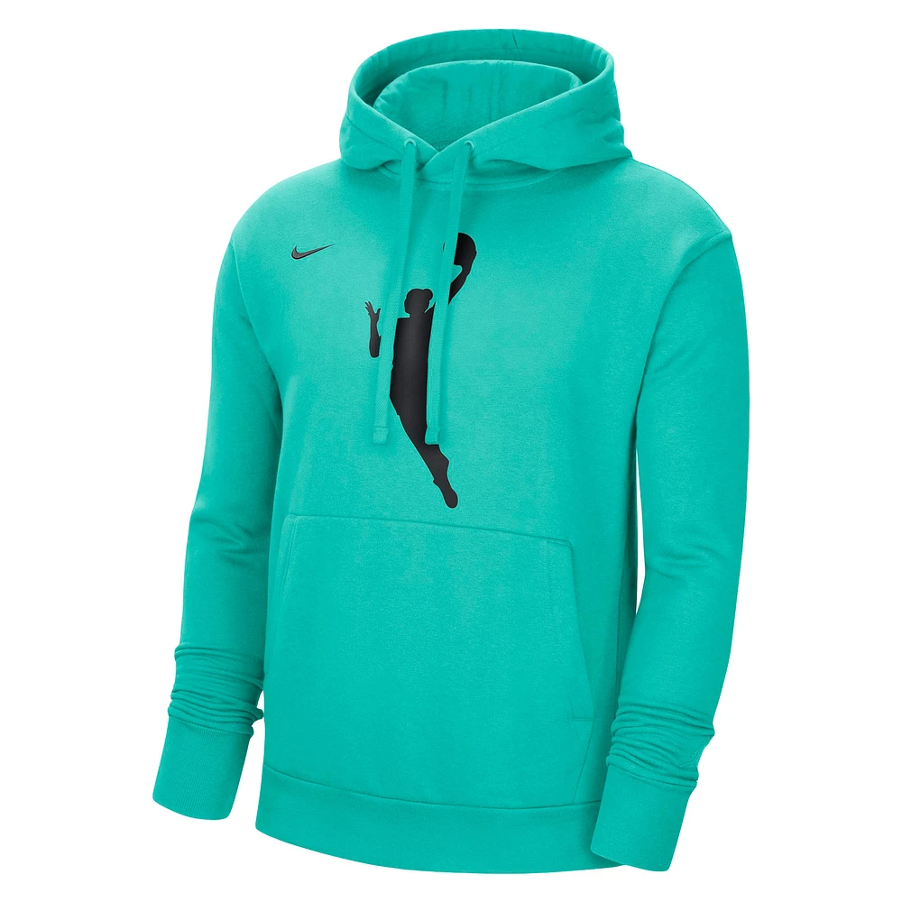 Sweat à capuche unisexe Nike Mint WNBA Logowoman Team 13