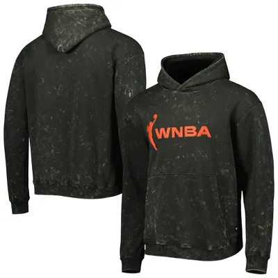 WNBA Gear Unisex Acid Tonal Logowoman Pullover Hoodie - Black