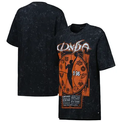 WNBA The Wild Collective Unisex Logowoman Band T-Shirt - Black