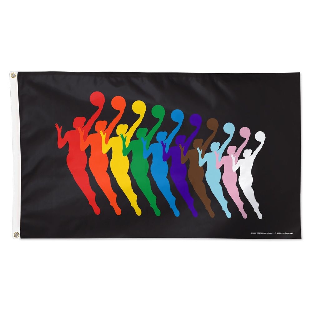 WinCraft WNBA 3' x 5' Pride Single-Sided Flag