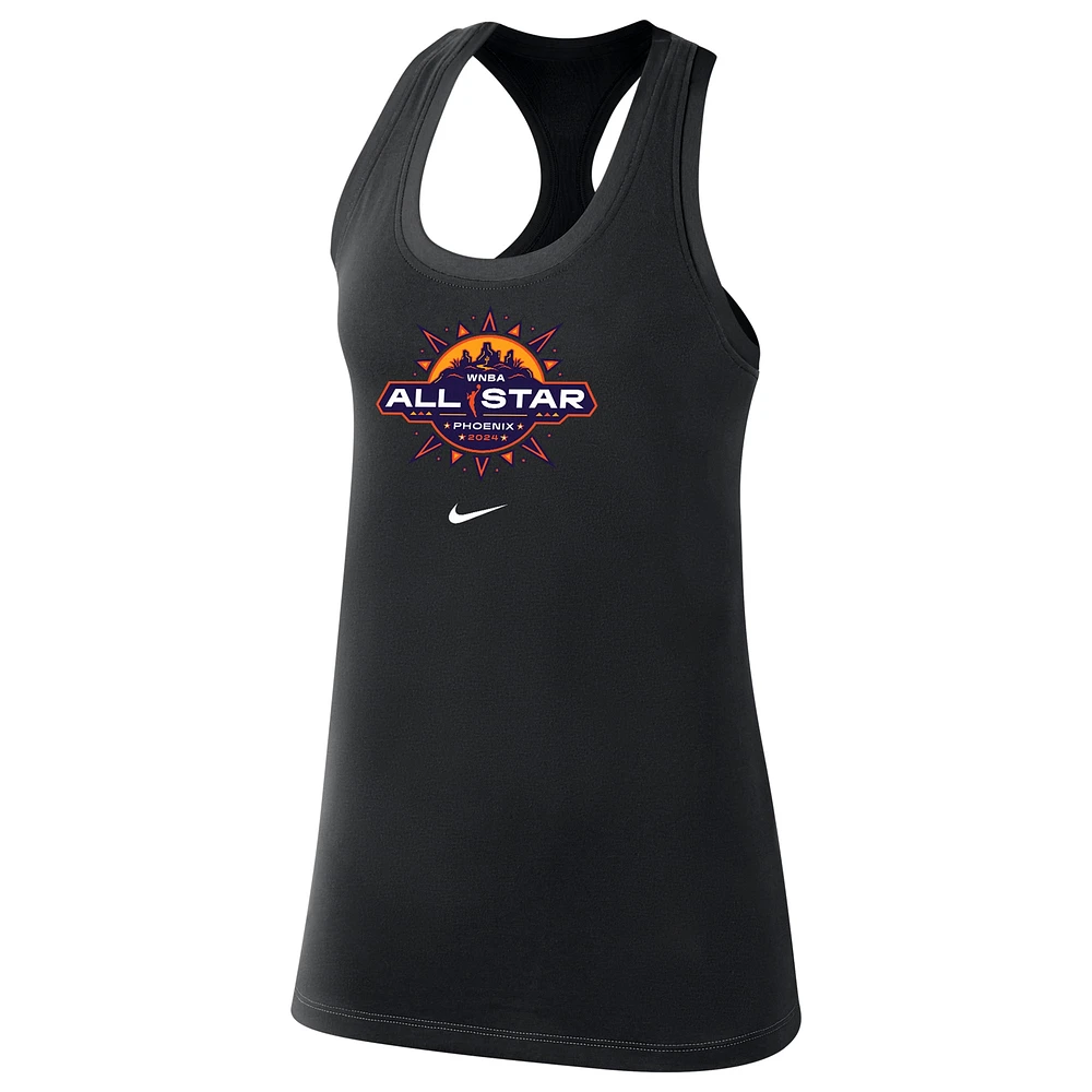 Débardeur Nike noir 2024 WNBA All-Star Game Legend pour femme