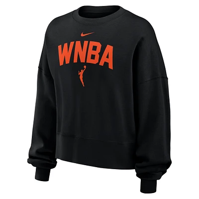 Sweat-shirt Nike noir WNBA Logowoman Phoenix Fleece pour femme
