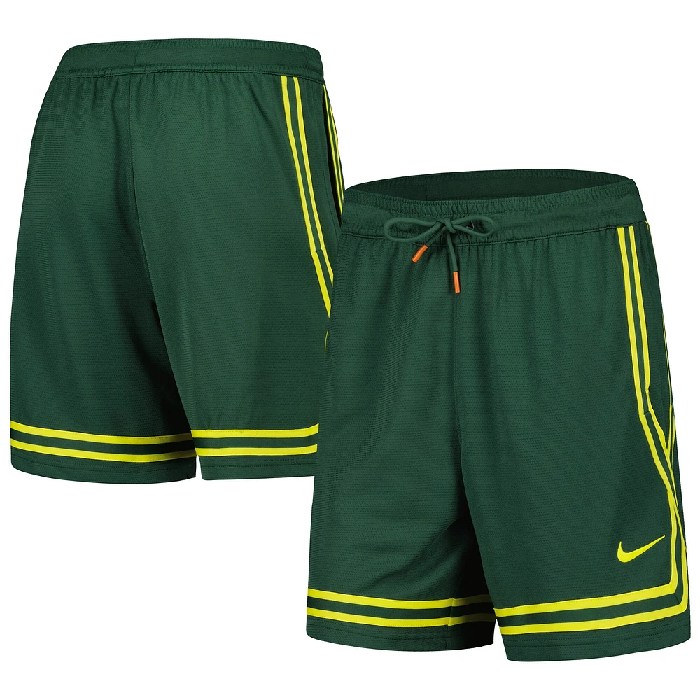 Short Crossover Performance WNBA Logowoman Team 13 Nike Vert Chasseur pour Femme