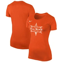 T-shirt Performance Nike 2022 WNBA All-Star Game Logo Legend pour femme orange