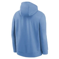 Youth Nike Light Blue WNBA Logo Essential Team Pullover Hoodie
