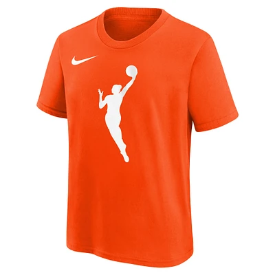 T-shirt Nike WNBA avec logo orange pour jeune