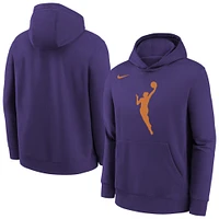 Sweat à capuche Nike violet avec logo WNBA Essential Team pour jeune